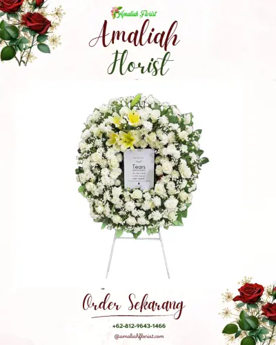 Krans Bunga Duka Cita di Jogjogan